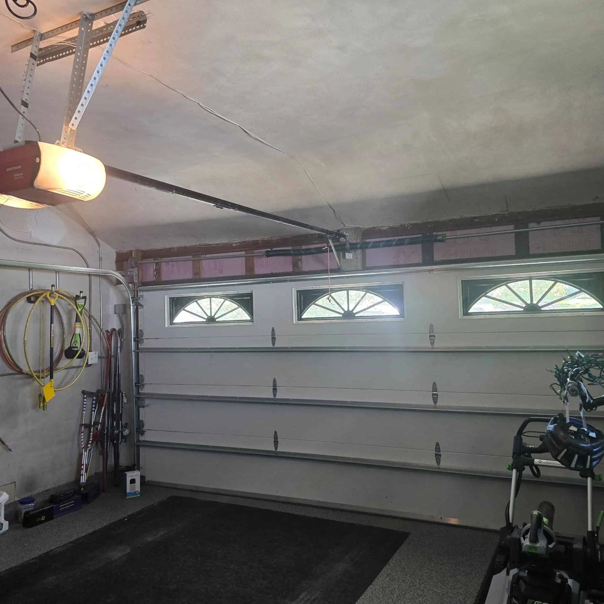 garage opener before installation garage opener before installation